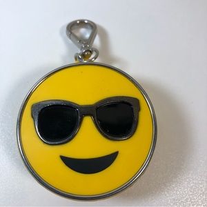 Bath& Body Works emoji Smiley face with sunglasses hand sanitizer holder